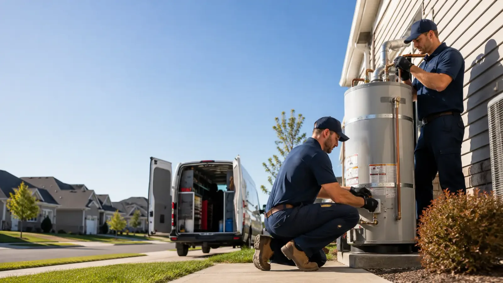 Water Heater Installation in Hazelton, ND